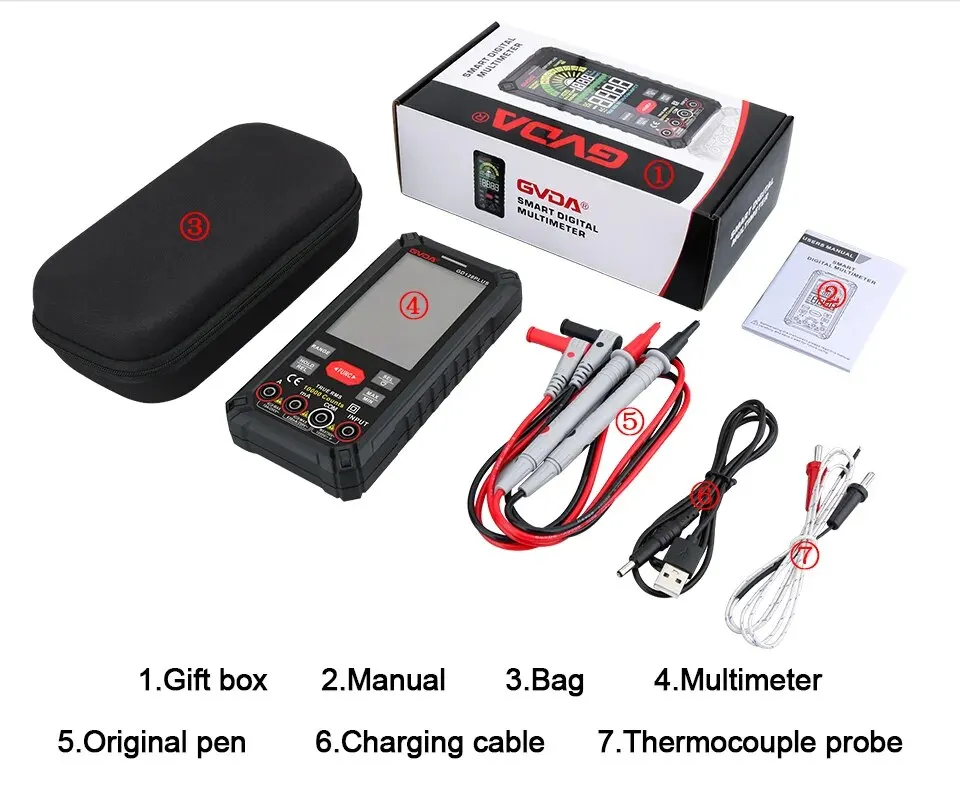 AliExpress ÷ GVDA Ʈ   Ƽ, True RMS 9999 īƮ, 1000V 10 ADC AC   Ƽ