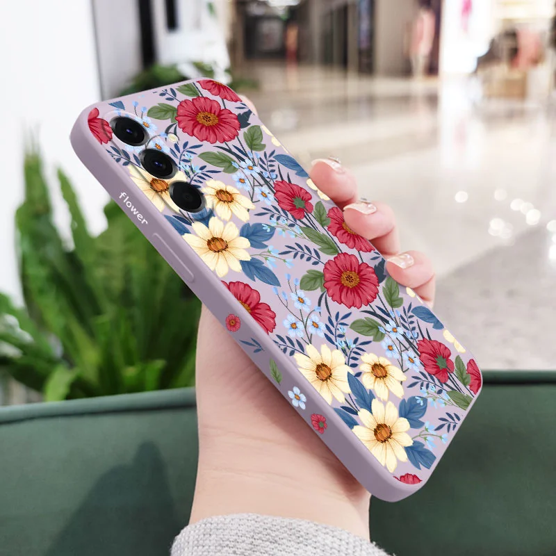 Elegant Floral Phone Case Cover