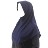 New Women Instant Scarf Solid Color Crystal Linen Foam Headscarf Brim Hijab Muslim Turban Amira Jersey Head Wrap Niqab Nikab Hat
