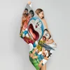 1pc Doraemon Cartoon Towel Microfiber Beach Towel Absorbent Quick dry Soft Yoga Swimming Resort Mountain Climbing Towel 4