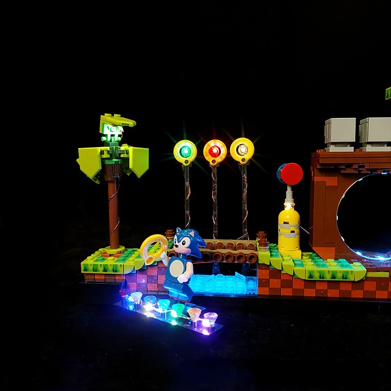 Lego Sonic the Hedgehog – Green Hill Zone Light Kit(Don't Miss Out