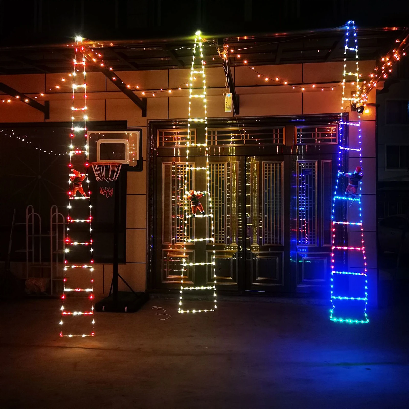 ClimbBright Santa Claus Light String