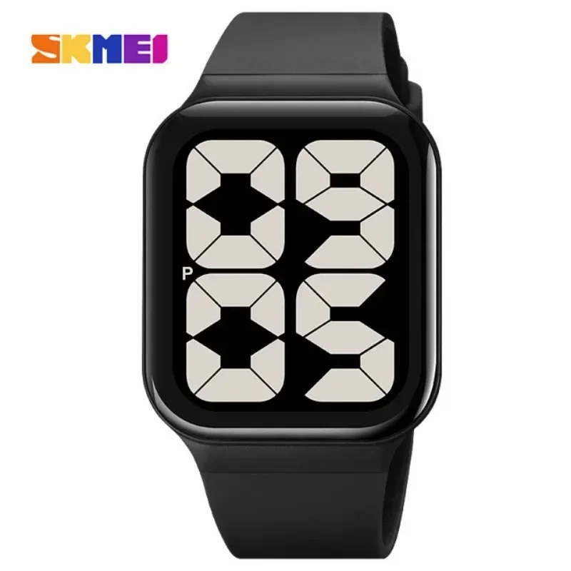 SKMEI Luxury Sports Watch for Men Women Student LED Digital Boy Girl Waterproof Date Wristwatches Alarm Clock Montre Homme 1995 3