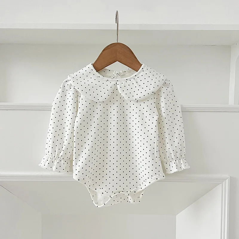 Cute Baby Girls Long Sleeves Bodysuit