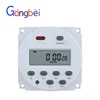 timer 220V 110V 24V 12V CN101A Digital LCD Power Timer Programmable Time Switch Relay 16A  CN101 2