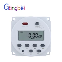 timer 220V 110V 24V 12V CN101A Digital LCD Power Timer Programmable Time Switch Relay 16A  CN101 2