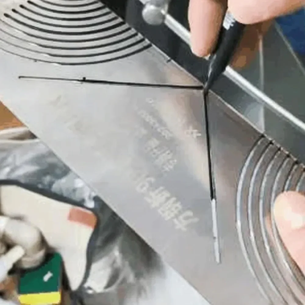 Angle & Arc Marking Tool For Square Tubes - 20-65mm Rounded Corner Drawing Tool (Stainless Steel) - View #4