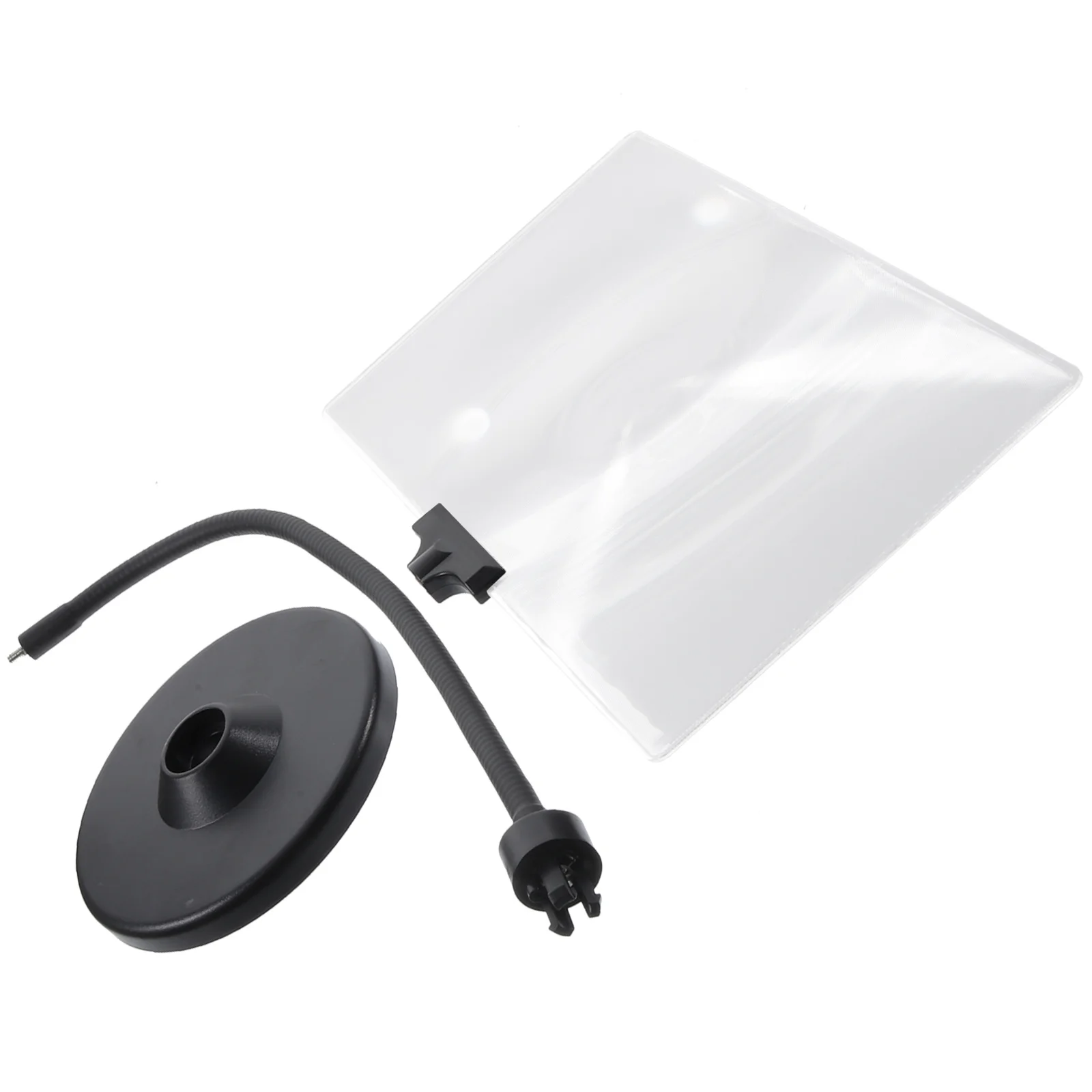

4X Magnifying Glass Reading Stand Flexible Gooseneck Full Page Magnifier Hands-Free Reading Magnifier Small Prints Low Vision