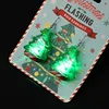 LED Christmas Earrings Glowing Light Up Earrings Santa Reindeer Snowman Christmas Tree Dangle with Lights for Party Women 5