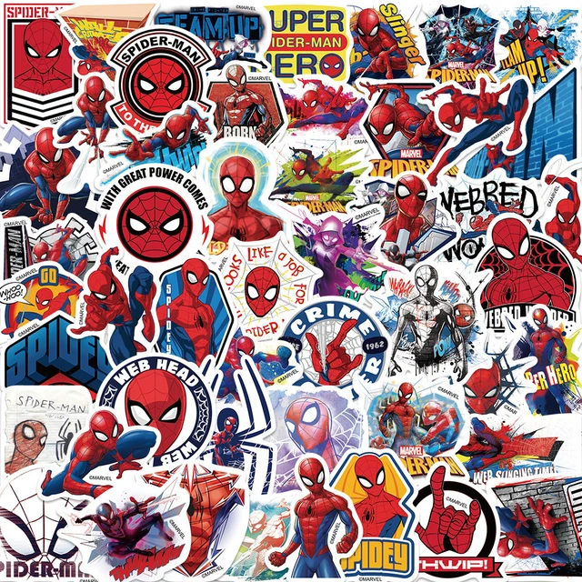 Stickers Parade Deltas Marvel Spiderman sur