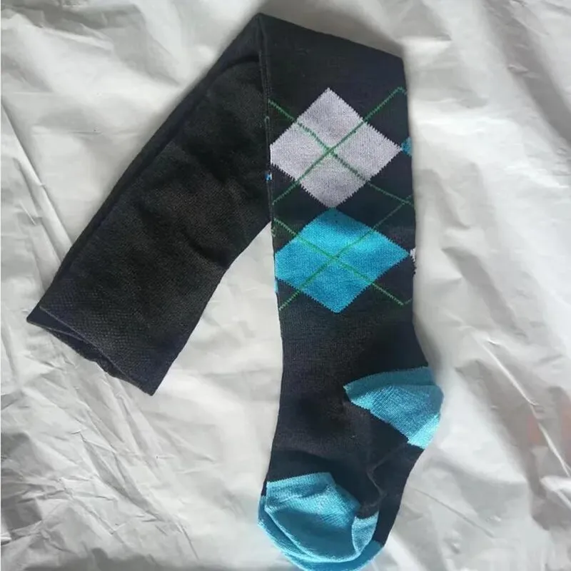 Spring Autumn Flower Patterns Printing Baby Pantyhose Pure Cotton Jacquard Infant Bottoming Stockings 3pc/lot girls pantyhose