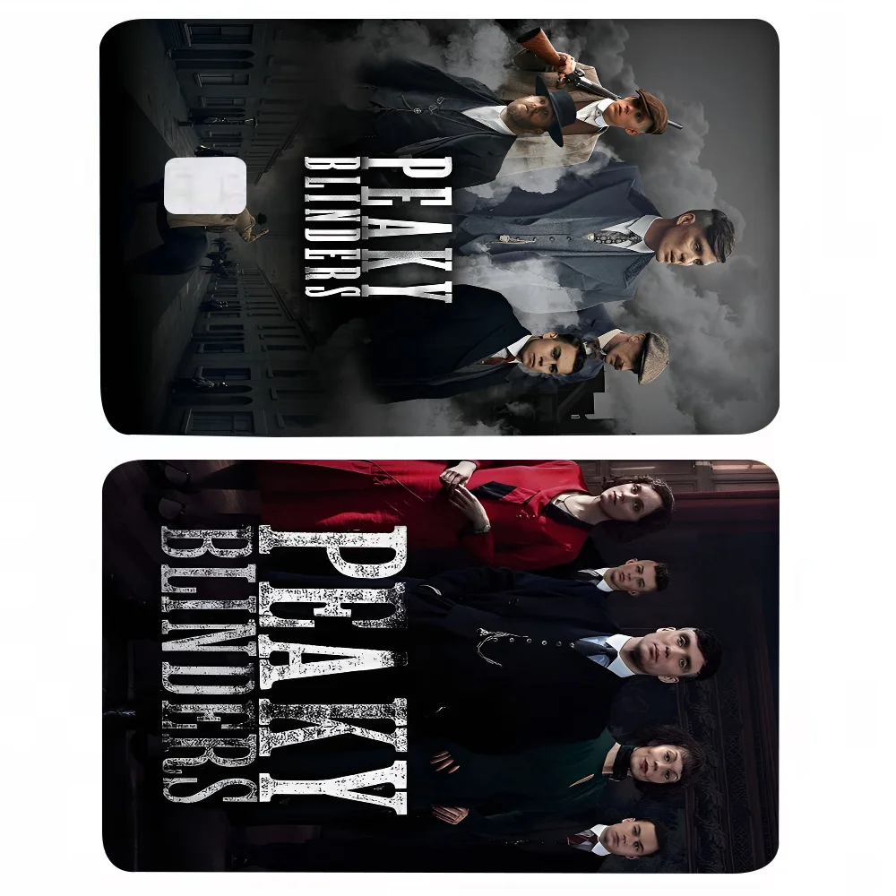 Movie P-Peaky B-Blinders TV Hot Sale Amine Credit Debit Bank Card Bus Card Film Skin Sticker