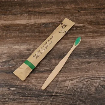 Eco-Friendly Bamboo Toothbrush Set 6