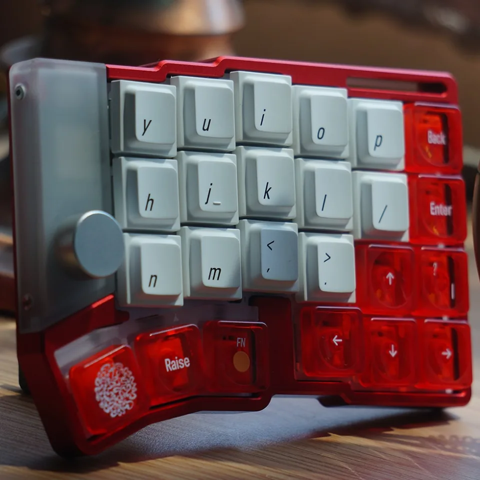 Cornix レッド分割キーボード 本体 Cornix 赤 分割キーボード