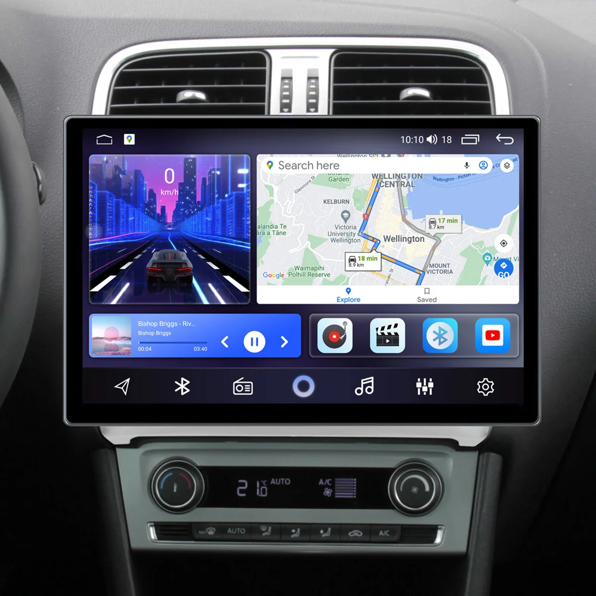

Silver for Volkswagen Polo Mk5 2009- 2019 2020 8core 8+256g Android Auto Qled Radio Car Multimedia Carplay 4g Sim Gps Head Unit