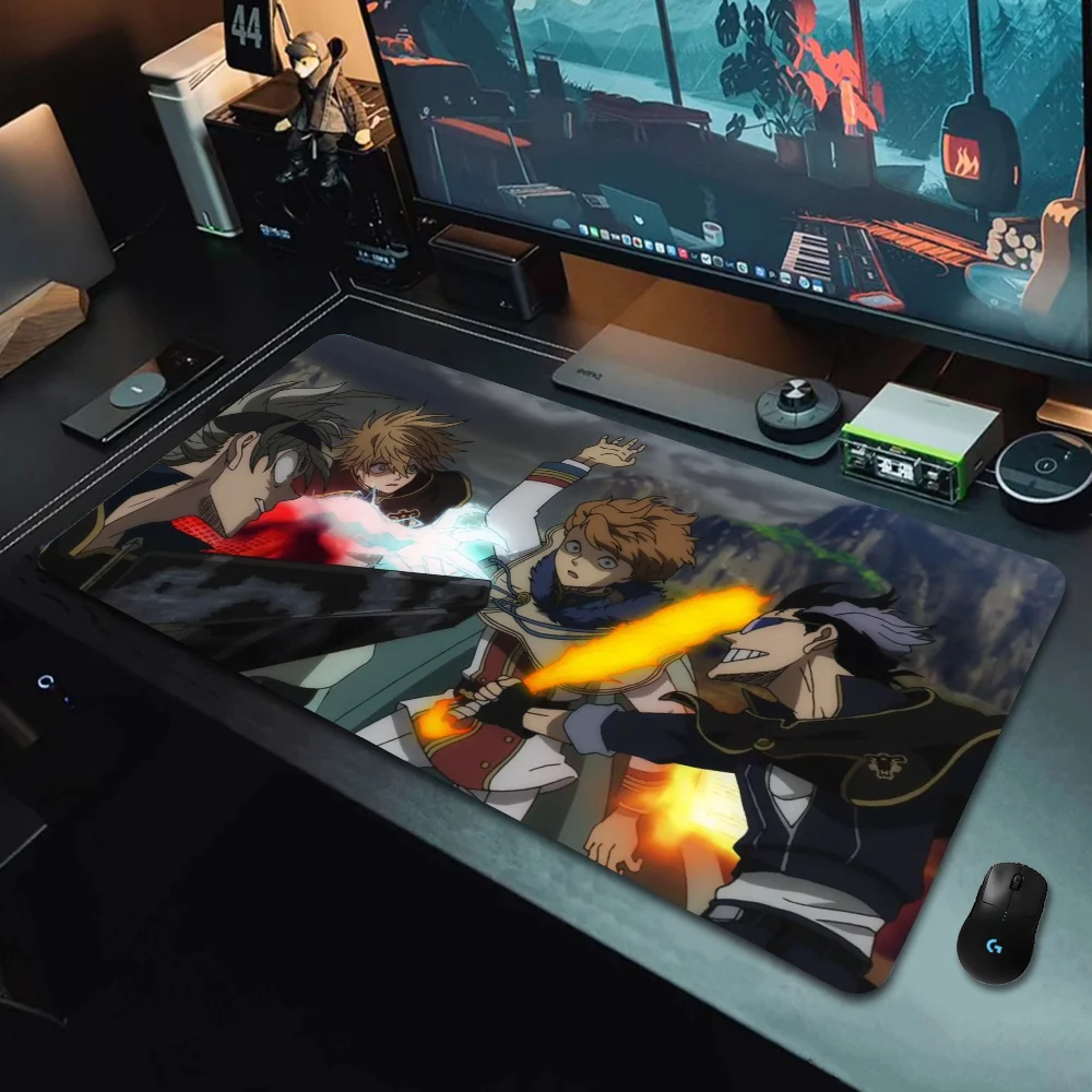 

Pc Cabinet Black Clover Xxl Mousepad Gamer Gaming Desk Mat Keyboard Accessories Mouse Pad Anime Kawaii Large Non-slip Desk Mats