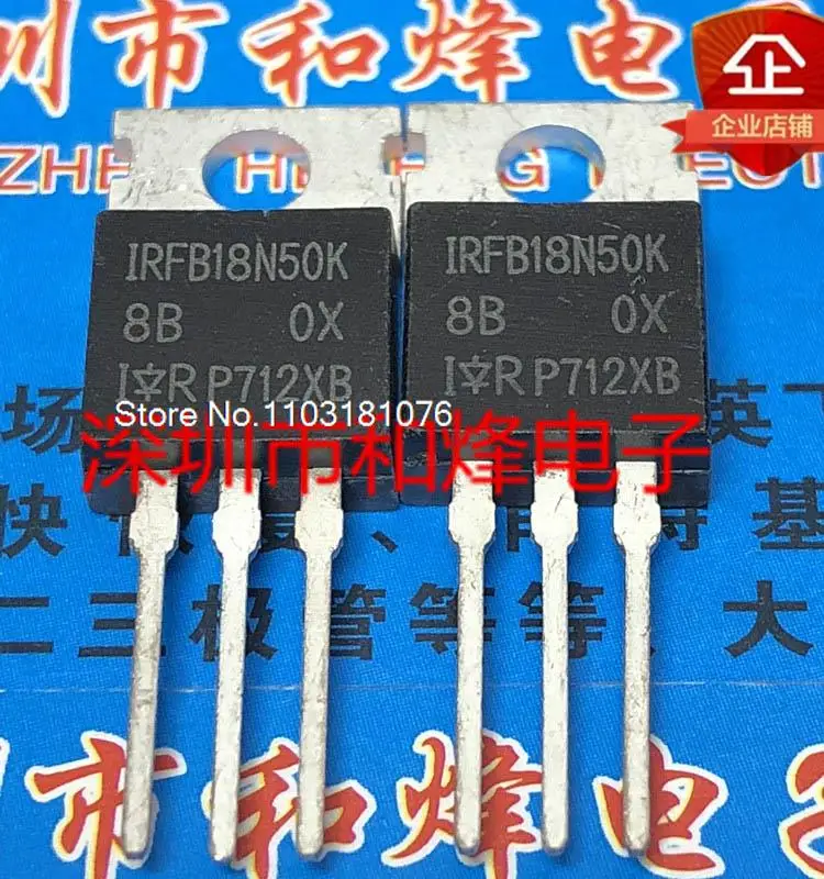

(5PCS/LOT) FB18N50K IRFB18N50K TO-220 500V 18A New Original Stock Power chip