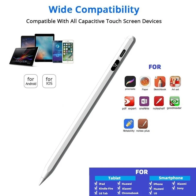 Lápiz Stylus Universal para Android e IOS, para Apple Pencil 1, 2, para  tableta, teléfono móvil, iPad, Apple Touch Pen - AliExpress