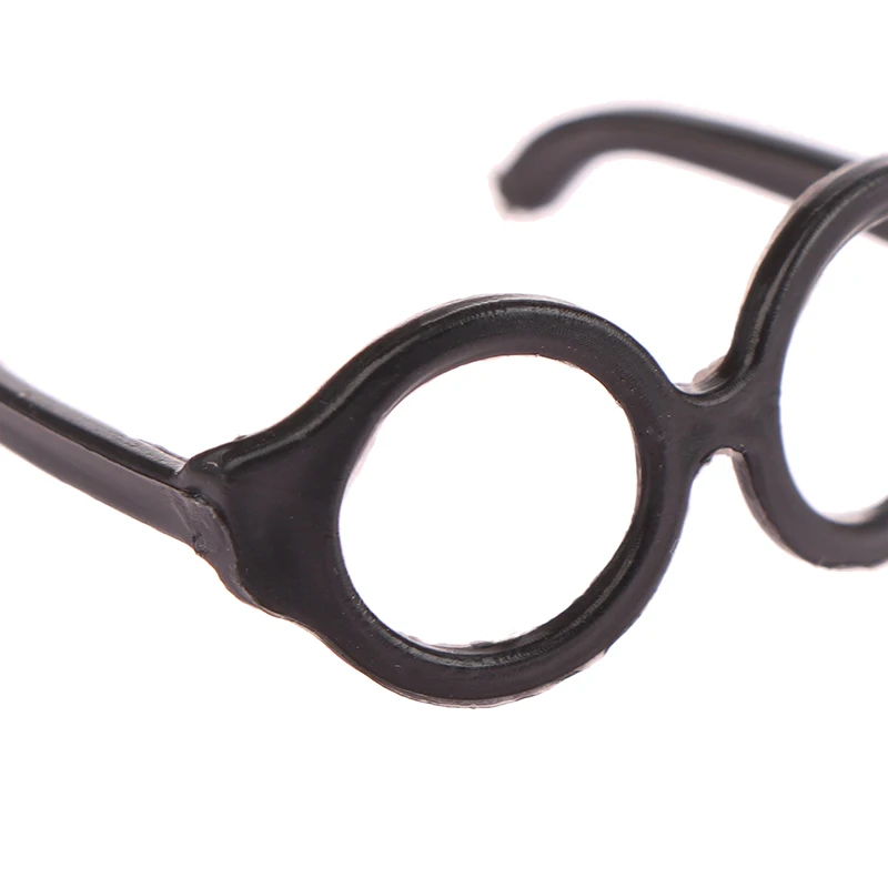 20Pcs Retro Metal Round Doll Glasses Frame Lensless Miniature Eyewear Great Collection Cool Eyeglasses For Blythe Doll Accessori