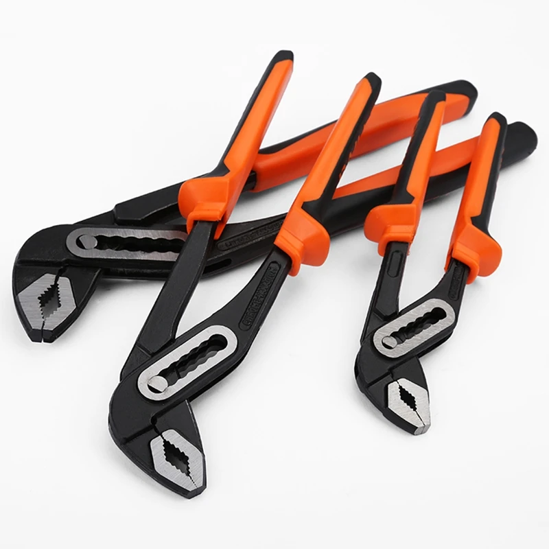 

Ручные плоскогубцы для водяного насоса, универсальный ключ-зажим, плоскогубцы для прямых шпунтовых соединений, бытовой многофункциональный ключ для открытых труб