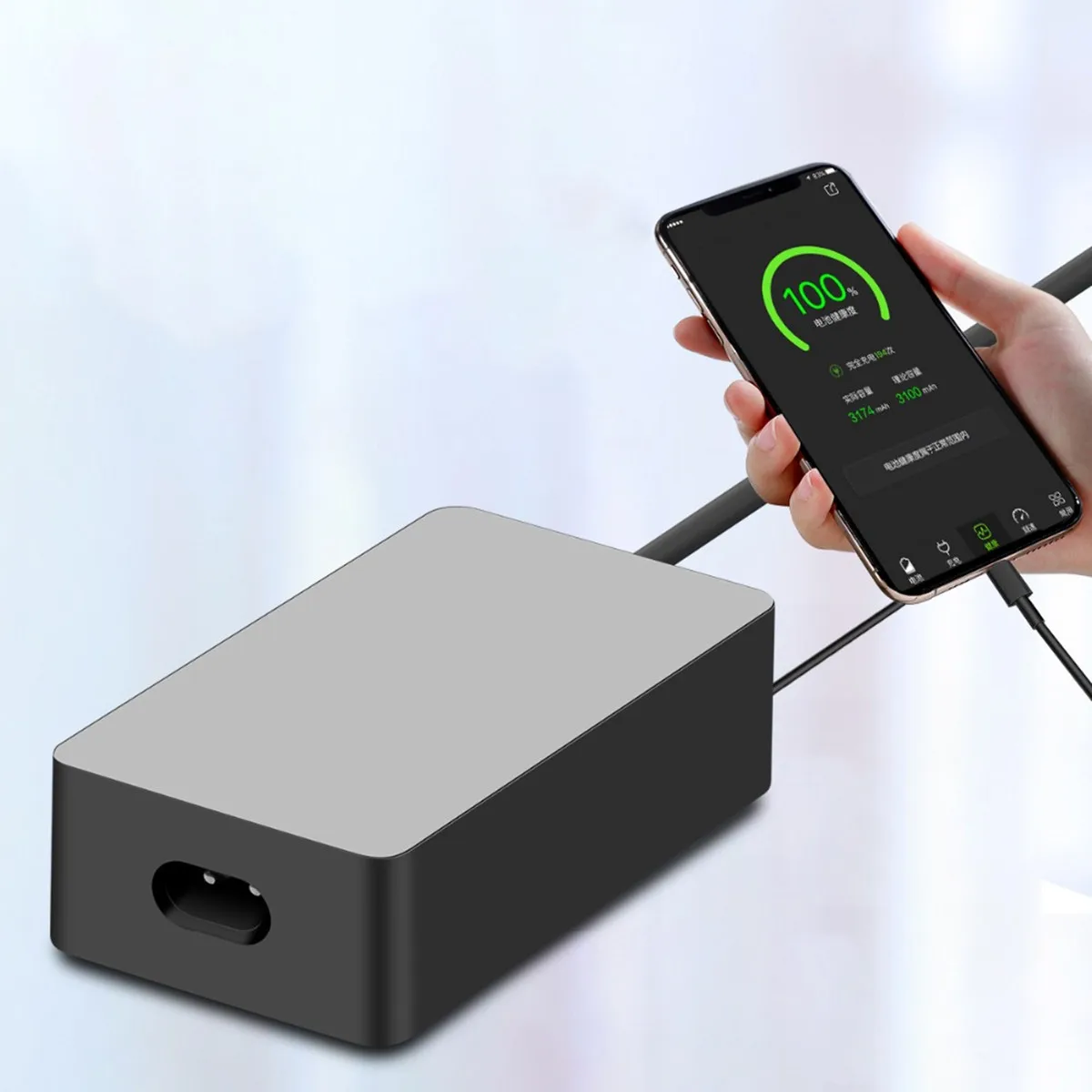 44W 15V 2.58A Power Adapter Charger for Microsoft Surface Laptop Pro 3 Pro 4 5 () Surface Book with USB Charging Port