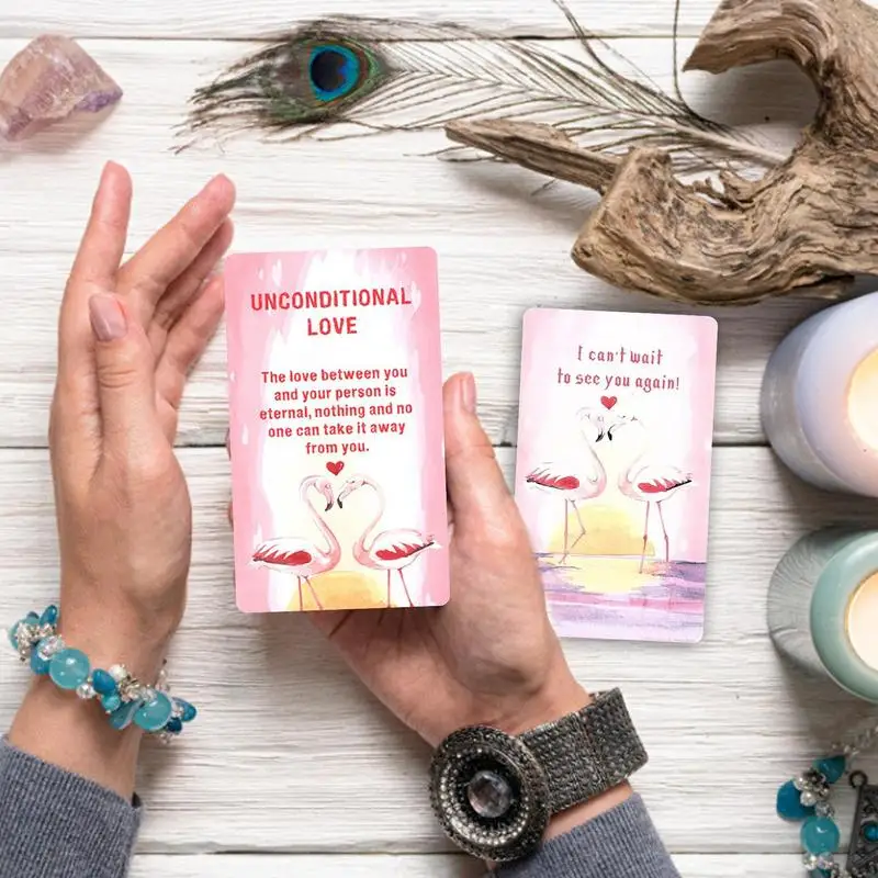 Love Messages Oracle Cards Tarot Board Game Oracle Card Tarot Divination Tools Oracle Card Family Friend Table Game Tarot Game 2
