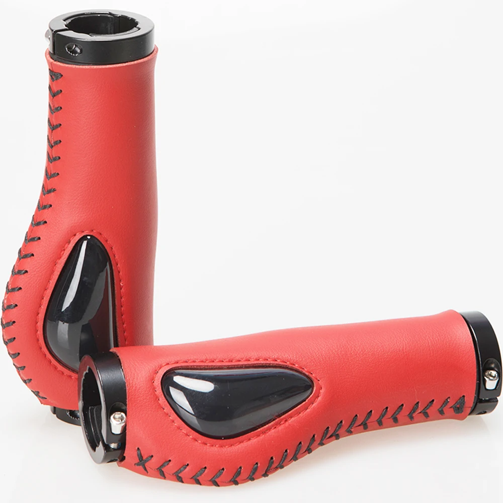 Bike Fiber Leather Grips Dead Fly Bike Grips Accessories Brown Leather Anti-Slip Handlebar Covers bicycle handlebar grips,bicycle accessories,bike handlebar grips,bike handle grips