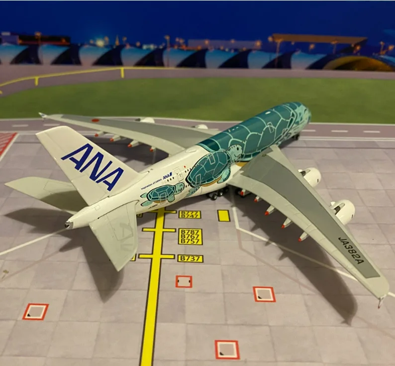 話題の行列 JAA と JAL 2機セット ケース共にあり 箱 A380 航空機 