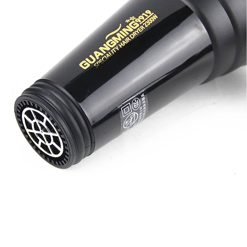 2300W Powerful Professional Salon Hair Dryer Blow Dryer Electric Hairdryer Hot/Cold Wind Air Collecting Nozzle