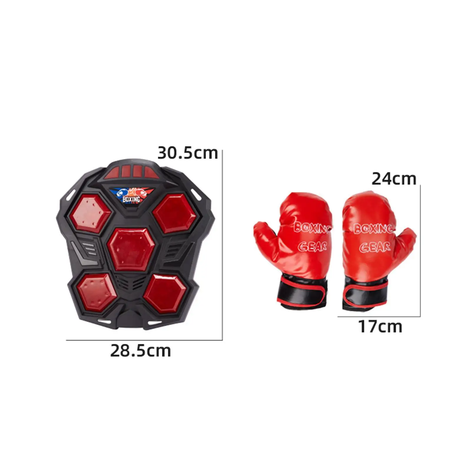 Electronic Boxing Machine Durable for Kids Boxing Training Equipment for Reaction Sanda Response Training Taekwondo Home Indoor