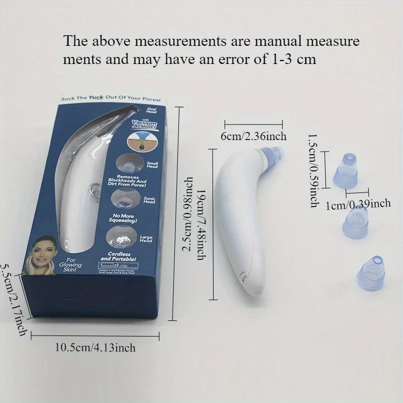 Electric blackhead sucker pore cleaner face cleansing beauty instrument acne pores acne facial skin care beauty tools