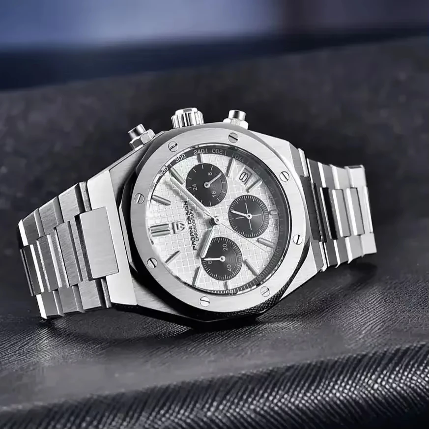 2025 Pagani Design 40mm Vk63 Men's Quartz Wristwatchs Luxury Sapphire Stainless Steel Waterproof 20bar Luminous C3 Reloj Hombre, Alina Gadgets