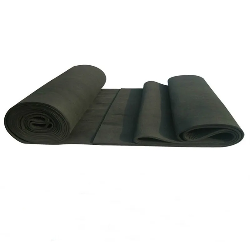 Soft Graphite Carbon Felt High Temperature Carbon Fiber Contamination Adsorption Cleaning 1Pcs carbon fiber felt