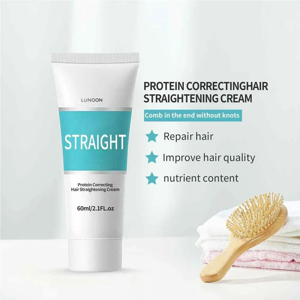 Keratin Hair Cream 80ml Keratin Hair Straightening Cream Damaged Treatment