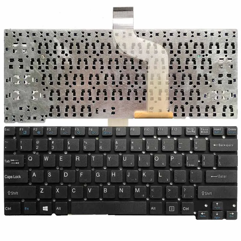 

Клавиатура US для ноутбука sony vaio T13 SVT13 SVT 13 T14 SVT14 SVT 14, английская клавиатура без рамки