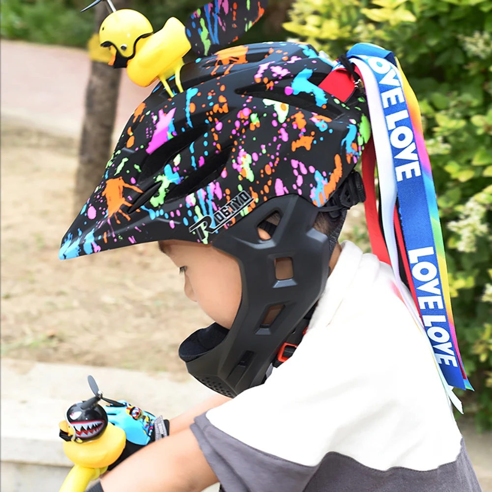 

Children Helmet Kids Detachable Full Face Helmet Children Sports Safety Helmet Scooter MTB Bicycle Helmet Outdoor Bike Equipment
