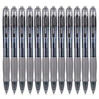 3Pcs Set deli Ballpen Retractable Gel Pens Black Blue Ink 0.5mm Ballpoint Replaceable Refills Office School Supplies Stationery 5