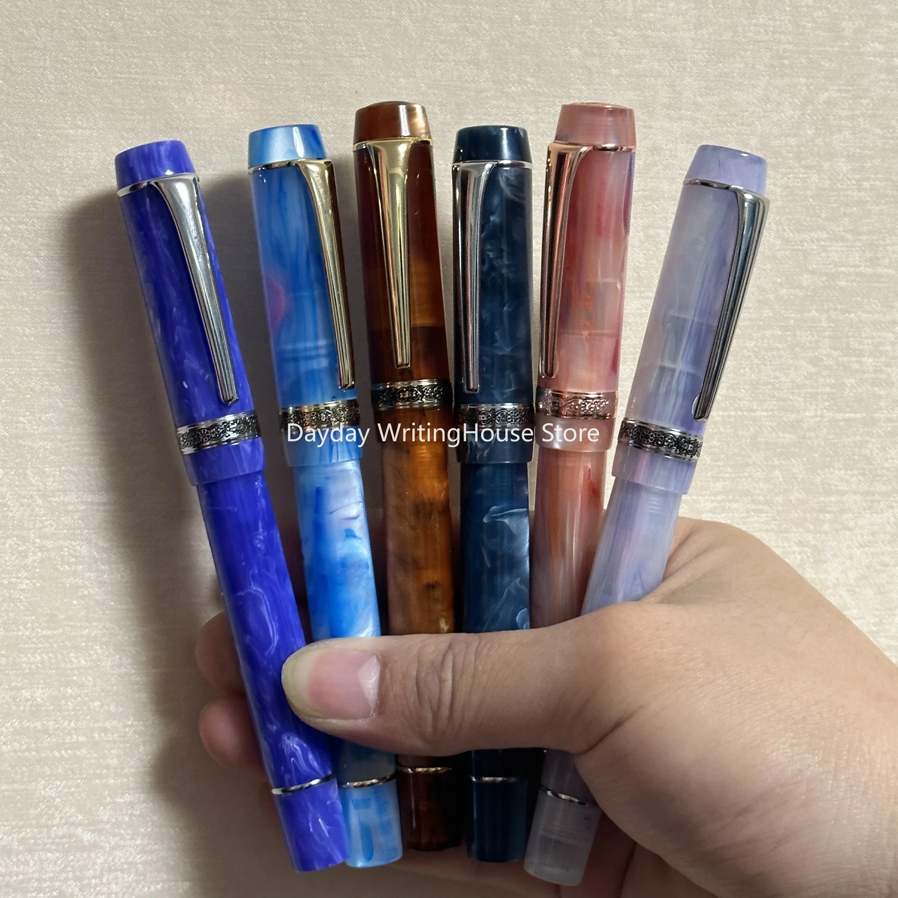 KAIGELU 万年筆 Kaigelu-美しいパターンの万年筆、f、mペン先、筆記インク、オフィス