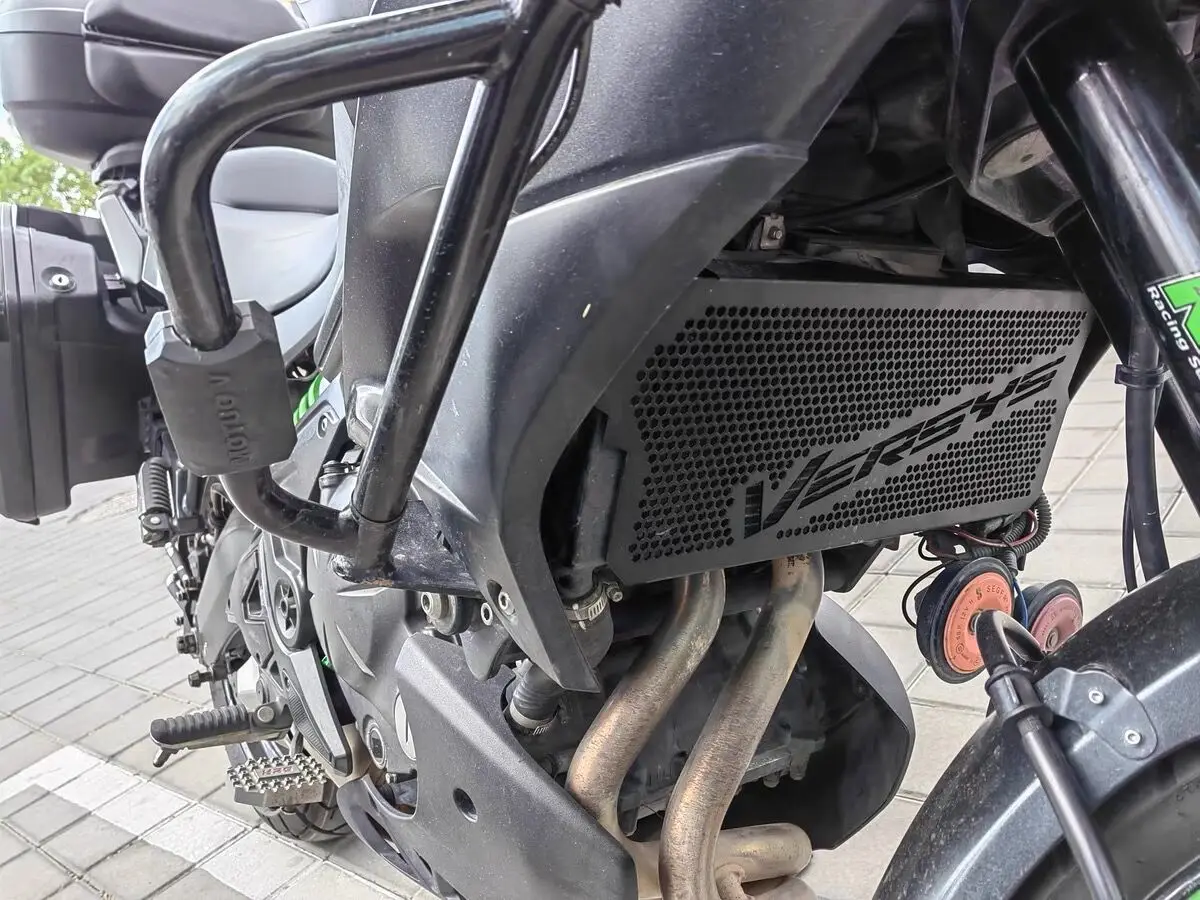 

Radiator Grill Guard Versys650 Motorcycle Tank Protection Accessories For Kawasaki Versys 650 2015 2016 2017 2018 2019 2020 2021