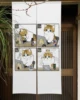 Cute Funny Cat Door Curtain Noren Room Kitchen Shoe Cabinet Partition Blocking Curtain Bedroom Entrance Decorative Half Curtains 5