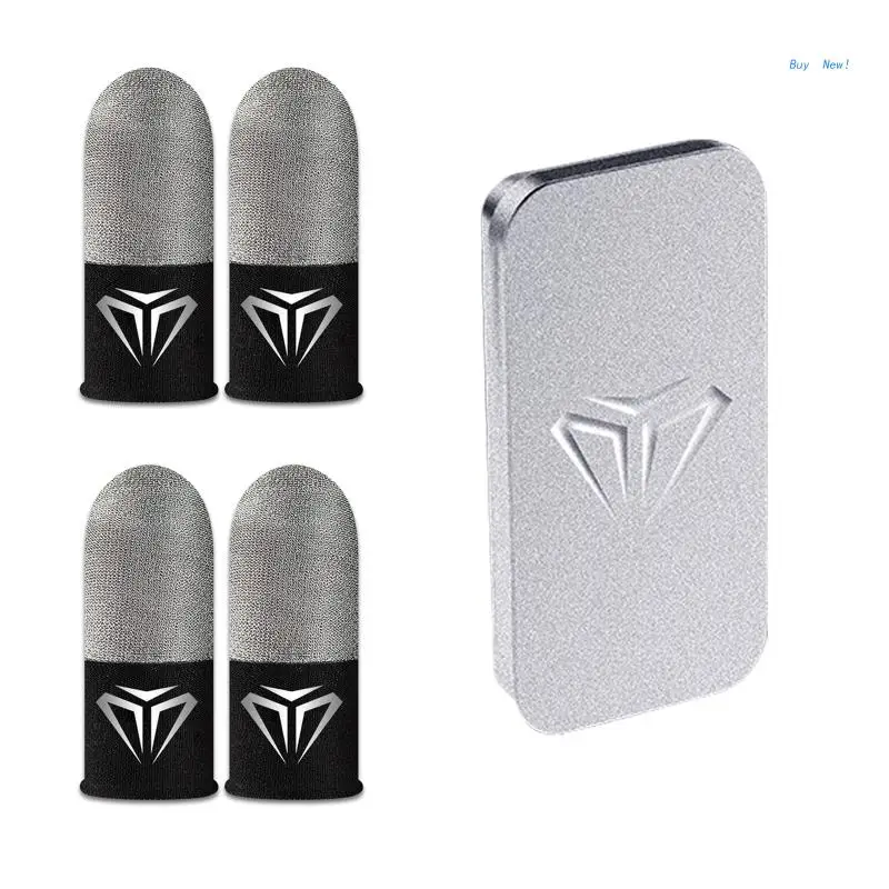 

Fingertip Cover for Creative Finger Sleeve with Storage for CASE Sweatproof Auto