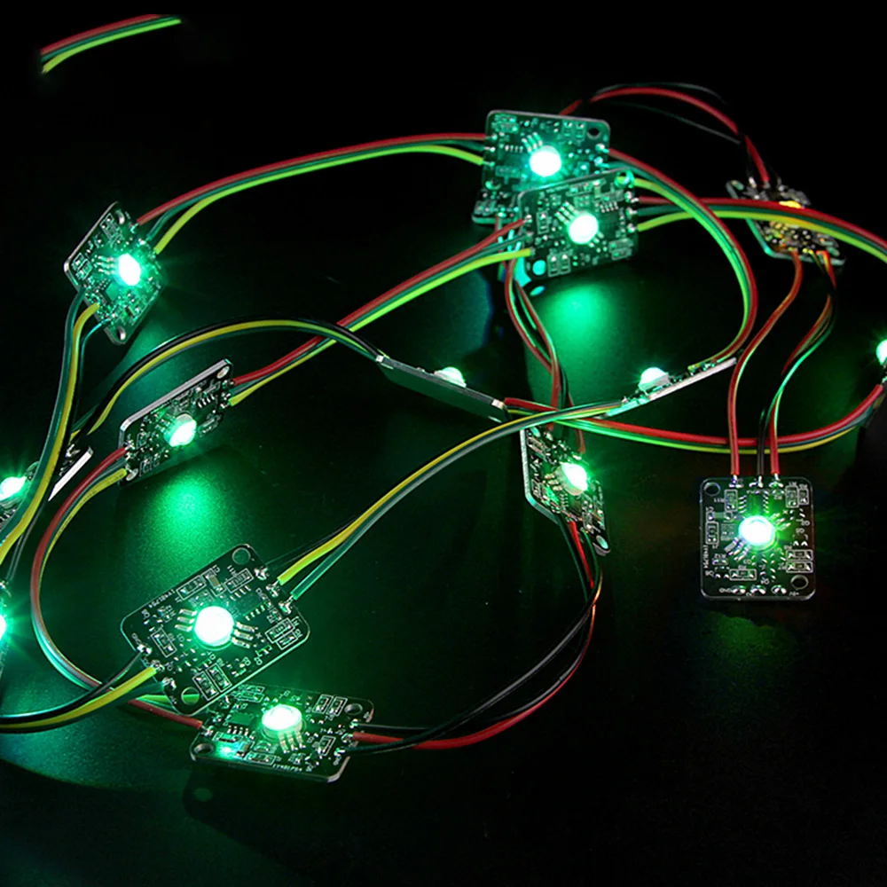 Digital RGB LED Module, High Power With DC5V RGB WS2811 IC&DC5V RGBW SM16714 IC