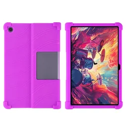 Enhanced Kids Shockproof Kickstand Silicone Tablet Case - 11.5 Inch 2024 Edition - XiaoXin Pad Studio (PURPLE)
