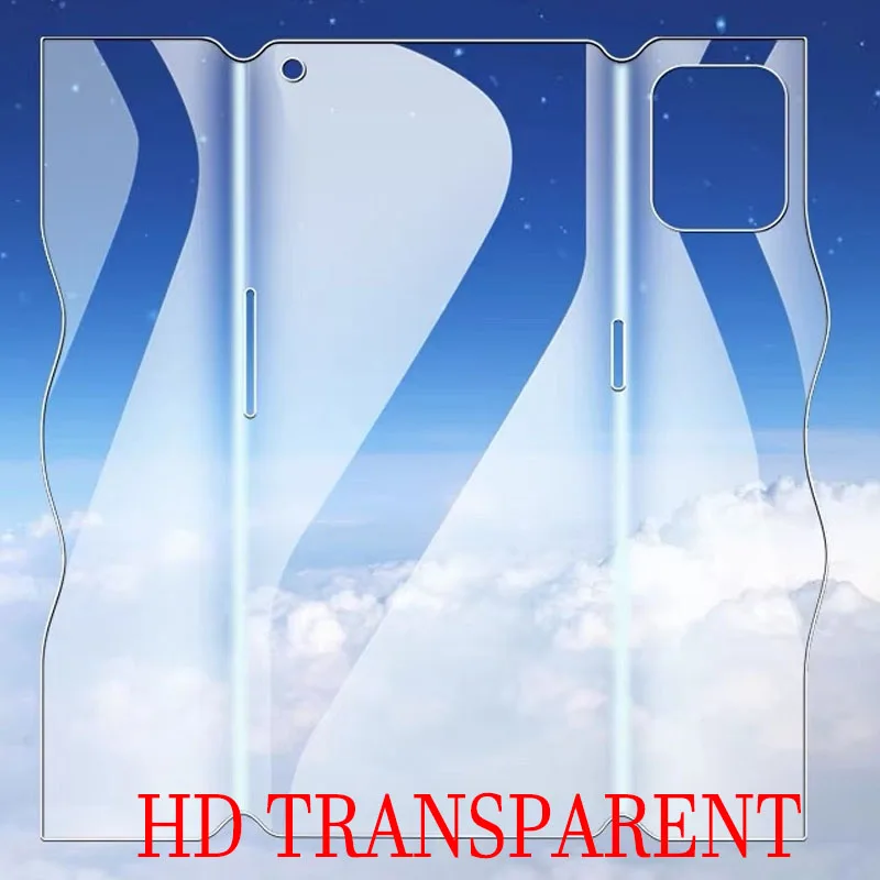 Premium Full-Coverage Screen Protector - 2 Pack Hydrogel Film for Enhanced Display Protection