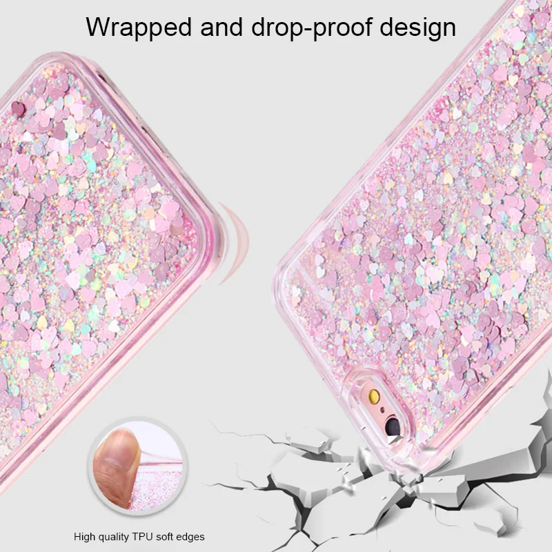 Luxury Dynamic Liquid Quicksand Phone Case For iPhone 15 14 Plus 13 12 11 Pro Max Mini Bling Glitter Sequins Back Cover coque- Sb0a91bdc16b74849a233a852afd3ad58S
