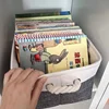 Linen Fabric Storage Basket Large-capacity Household Finishing Storage Basket Laundry Bag Perfect for Home Storage Organization 3