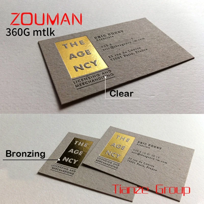 Custom , Custom Printing Art Business Kraft Special Paper Business Card Embossed Color Printing