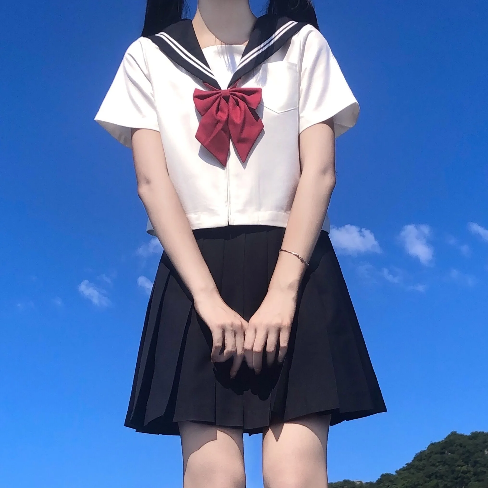 Short sleeve skirt A