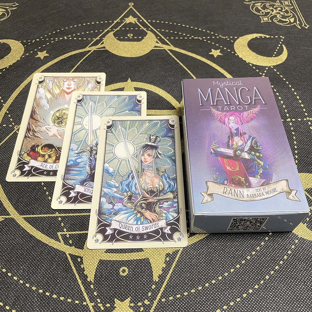 

250g Tarot 12x7cm High Quality Affirmation Card with Book English Version Trading Esoterism and Witchcraft Mysterious Board Deck