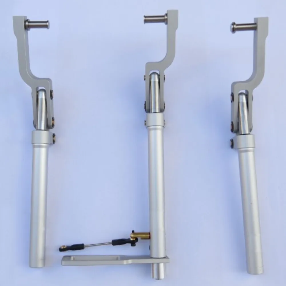 

JP Hobby Turbine Plane Full Metal Landing Gear With Brake Wheel 12mm for 7-12 kgs Airplane Freeshipping